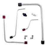 Nitrous Outlet Oxide Plumbing Kits 00-10162-HL Kits, Cadillac 2015-2019 CTS-V3 LT4 Throttle Body Hard-line Kit - Solenoids To Plate thumbnail 1