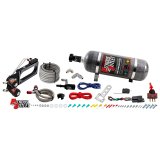 Nitrous Outlet Oxide Systems 00-10164-12 Systems, Ford Cobra Jet Intake 2011-2019 Mustang Hard-line Plate System - Gas/E85 (5-55psi)(50-200HP)(12lb Bottle) thumbnail 1
