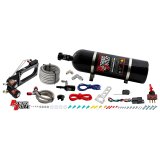 Nitrous Outlet Oxide Systems 00-10164-15 Systems, Ford Cobra Jet Intake 2011-2019 Mustang Hard-line Plate System - Gas/E85 (5-55psi)(50-200HP)(15lb Bottle) thumbnail 2