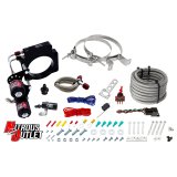 Nitrous Outlet Oxide Systems 00-10179-00 Systems, GM 2015-2019 C7 ZO6 Corvette 83mm Hard-line Plate System - Gas/E85 (5-55psi)(50-200HP)(No Bottle) thumbnail 1