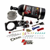 Nitrous Outlet Oxide Systems 00-10190-12 Systems, GM 2018-2019 ZR1 Corvette Hard-line Plate System - Gas/E85 (5-55psi)(50-200HP)(12lb Bottle) thumbnail 1