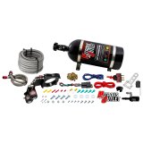 Nitrous Outlet Oxide Systems 00-10191-10 Systems, Ford 2018-2020 Mustang GT Hard-line Plate System - Gas/E85 (5-55psi)(50-200HP)(10lb Bottle) thumbnail 2