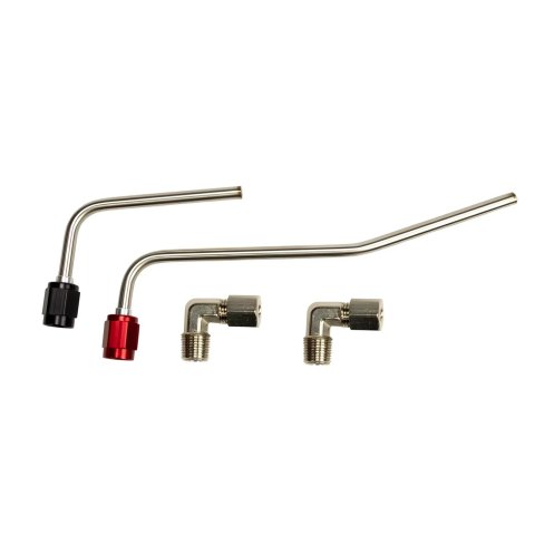 Nitrous Outlet Oxide Plumbing Kits 00-10191-HL Kits, Ford 2018-2020 Mustang GT Hard-line Kit - Solenoids to Plate