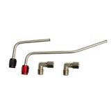 Nitrous Outlet Oxide Plumbing Kits 00-10191-HL Kits, Ford 2018-2020 Mustang GT Hard-line Kit - Solenoids to Plate thumbnail 2
