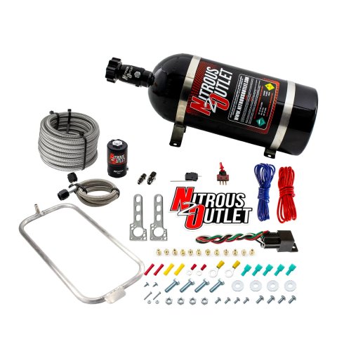 Nitrous Outlet Oxide Plate Systems 00-10204-10 98-02 F-body Filter Entry HALO Dry System (10lb Bottle)