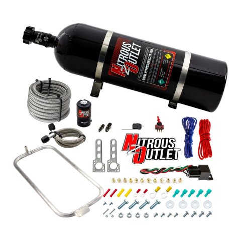 Nitrous Outlet Oxide Plate Systems 00-10204-15 98-02 F-body Filter Entry HALO Dry System (15lb Bottle)