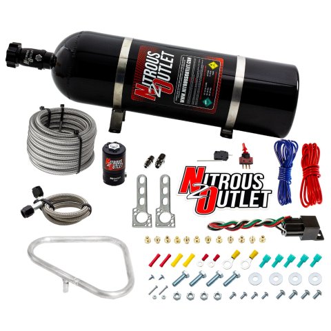 Nitrous Outlet Oxide Plate Systems 00-10206-15 04-06 GTO HALO Dry System (15lb Bottle)