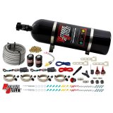 Nitrous Outlet Oxide Plate Systems 00-10251-15 Universal Diesel Dual Stage Single Nozzle Dry System (15lb Bottle) thumbnail 1