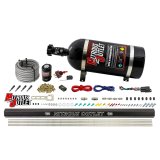 Nitrous Outlet Direct Port Systems 00-10361-10 Dry EFI 4 Cyl 1 Sol Sys w/ Single Rail (10Lb Bottle)(90° Noz) thumbnail 1