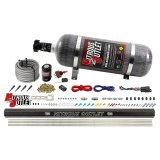 Nitrous Outlet Direct Port Systems 00-10361-12 Dry EFI 4 Cyl 1 Sol Sys w/ Single Rail (12Lb Bottle)(90° Noz) thumbnail 1
