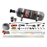Nitrous Outlet Oxide Systems 00-10363-12 4 Cyl 2 Sol Direct Port Sys w/ Dist Blocks Hi PSI(12Lb Bottle)(90° Noz) thumbnail 1