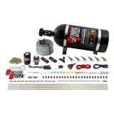 Nitrous Outlet Oxide Systems 00-10399-10 6 Cyl 2 Sol Direct Port Sys w/ Dist Blocks Hi PSI(10Lb Bottle)(90° Noz) thumbnail 1