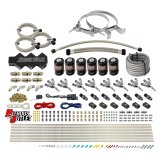 Nitrous Outlet Oxide Systems 00-10402-00 Systems, Dry 8 Cylinder Three Stage Direct Port Systlocks/ Trident Nozzles(100-400HP)(No Bottle) thumbnail 1