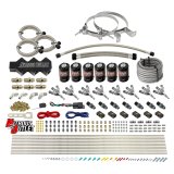 Nitrous Outlet Oxide Systems 00-10402-00 Systems, Dry 8 Cylinder Three Stage Direct Port Systlocks/ Trident Nozzles(100-400HP)(No Bottle) thumbnail 2
