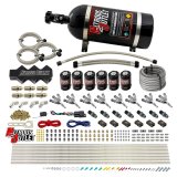 Nitrous Outlet Oxide Systems 00-10402-10 Systems, Dry 8 Cylinder Three Stage Direct Port Systcks/ Trident Nozzles(100-400HP)(10lb Bottle) thumbnail 1