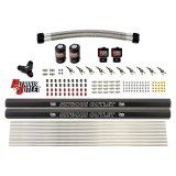 Nitrous Outlet Oxide Plumbing Kits 00-10492 10 Cyl 4 Sol Forward Plumbers Kit w/ Dual Rails (90° Noz) thumbnail 2