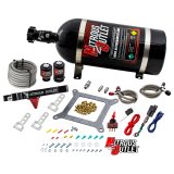 Nitrous Outlet Stinger Plate Oxide Systems 00-10600-10 Systems, Square Bore Plate, Wet, 700 hp, 10 lb. Bottle, Black Powdercoated, Designed for Use with 5-10 psi Carbureted Fuel Systems, Kit thumbnail 2