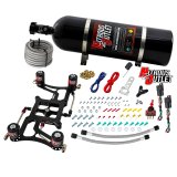 Nitrous Outlet 4150 Hornet Dual-Stage Oxide Plate Systems 00-10626-15 Dual Stage Sys Boomerang 4Sol Brckt Low PSI(15LB Bottle) thumbnail 2