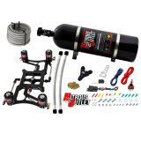 Nitrous Outlet 4500 Hornet Dual-Stage Oxide Plate Systems 00-10638-15 Dual Stage System, Boomerang 4 Sol Bracket Low PSI(15Lb Bottle) thumbnail 2