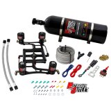 Nitrous Outlet 4500 Hornet Race Dual-Entry Oxide Plate Systems 00-10640-15 Dual Stage Sys Boomerang 4Sol Bracket Low PSI(15Lb Bottle) thumbnail 2