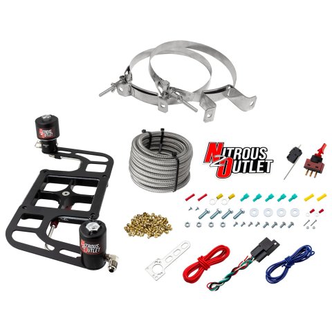 Nitrous Outlet Stinger Plate Oxide Systems 00-10654-00 4500 System Boomerang 2 Solenoid Bracket Low PSI(No Bottle)