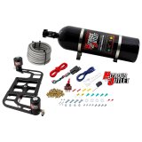 Nitrous Outlet Stinger Plate Oxide Systems 00-10656-15 Race 4500 System Boomerang Bracket 5-7-10psi 15lb Bottle thumbnail 1