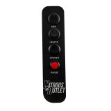 Nitrous Outlet Switch Panels 00-11027 Panel, Console Mount, Aluminum, Black, 4 Switches, Dodge, Each thumbnail 2