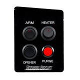Nitrous Outlet Electrical Switch Panels 00-11035 Panels, GM 2014-2019 Corvette C7 Power Tray Panel (Requires Tray Removal) thumbnail 2