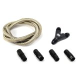 Nitrous Outlet Dedicated Fuel System Dual Supply Plumbing Kits 00-12999-B Kit (Black Fittings) thumbnail 2