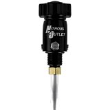 Nitrous Outlet Oxide Bottle Valves 00-31012 Valves, Billet High-flow, 10 lbs. Capacity, Black Anodized, Each thumbnail 1