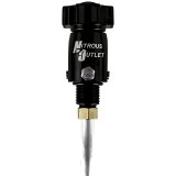 Nitrous Outlet Oxide Bottle Valves 00-31017 Valves, Billet High-flow, 15 lbs. Capacity, Black Anodized, Each thumbnail 1
