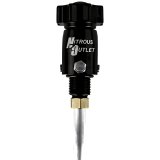 Nitrous Outlet Oxide Bottle Valves 00-31017 Valves, Billet High-flow, 15 lbs. Capacity, Black Anodized, Each thumbnail 2
