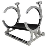 Nitrous Outlet Heated Bottle Brackets 00-32014-6 Oxide Bracket, Horizontal Mount, Billet Aluminum, Polished, Kit thumbnail 2