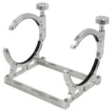 Nitrous Outlet Billet Aluminum Bottle Brackets 00-32017 Oxide Bracket, Vertical Mount, Aluminum, Natural, Kit thumbnail 1