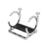 Nitrous Outlet Heated Bottle Brackets 00-32018 Oxide Bracket, Vertical Mount, Billet Aluminum, Polished, Kit thumbnail 2