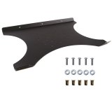 Nitrous Outlet Oxide Bottle Brackets 00-33005 Brackets, Ford 2011-2014 Mustang X-Brace Bracket Mounting Plate - Mounts One Between Floor and Quarter Panel thumbnail 2