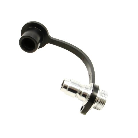 Nitrous Outlet Quick-Release Bottle Valve Stem Fittings 00-34034 Fitting, Quick-Release, Stem, MaleThread, Quick-Disconnect, Aluminum, Polished, Each thumbnail 2