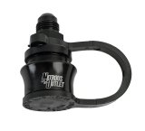 Nitrous Outlet Quick-Release NHRA Sockets 00-34037 Quick Disconnect Fitting, Socket, Female Socket, -6AN, Aluminum, Black Anodized, Each thumbnail 1