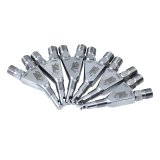 Nitrous Outlet Oxide Nozzles 00-40006-6 Nozzles, 1/16" NPT Wet Nozzle - 6 Pack/90 Degree Discharge/Stainless thumbnail 1