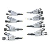 Nitrous Outlet Oxide Systems 00-40011-8 Nozzles, Vortex Ti 1/16" NPT Wet Nozzle - 8 Pack/Straight Annular Discharge/Titanium thumbnail 1