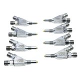 Nitrous Outlet Oxide Systems 00-40011-8 Nozzles, Vortex Ti 1/16" NPT Wet Nozzle - 8 Pack/Straight Annular Discharge/Titanium thumbnail 2
