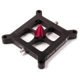 Nitrous Outlet Stinger Plates 00-44500 Oxide Plates, Plate, 4150 Flange, Billet Aluminum, Black Anodized, Plate Only, Fits 4150 Carbureted or EFI Flange, Each thumbnail 2