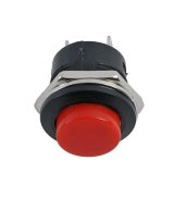 Nitrous Outlet Push Button Switches 00-51024 Electrical Switches, Switches, Momentary On-Off, Single Throw, Plastic, Black, Weatherproof Sealed, Each thumbnail 1