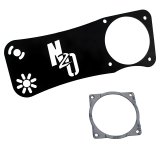Nitrous Outlet Hemi Solenoid Mounting Brackets 00-54022 80-90mm 5.7/6.1 EFI Bracket and Gasket thumbnail 2