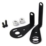 Nitrous Outlet FAST Intake Solenoid Brackets 00-54026 Bracket for 102 (Includes 2 Spacers & 2 Bolts) thumbnail 1
