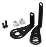 Nitrous Outlet FAST Intake Solenoid Brackets 00-54026 Bracket for 102 (Includes 2 Spacers & 2 Bolts) thumbnail 2