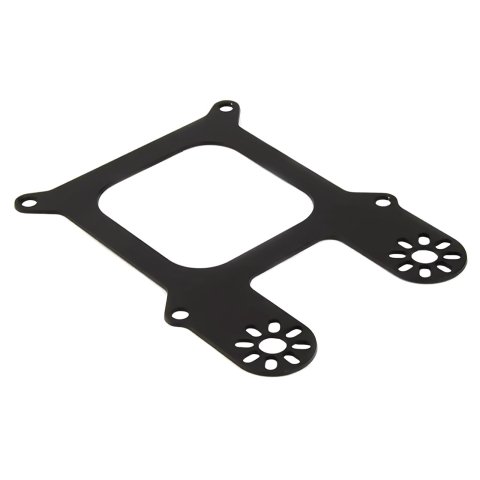 Nitrous Outlet Solenoid Mounting Brackets 00-54506 4150 Flange, 2 Bracket Mounts2 Solenoids on Side of intake