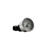 Nitrous Outlet Luminescent Fuel Pressure Gauges 00-63003-4 Gauge, Pressure, 0-15 psi, 1 3/4 in. Diameter, Analog, Full Sweep, Luminescent, Mechanical, -4AN Manifold, White Face, Chrome Bezel, Each thumbnail 1