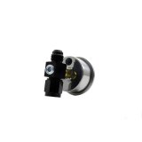Nitrous Outlet Luminescent Fuel Pressure Gauges 00-63003-B Gauge, Pressure, 0-15 psi, 1 3/4 in. Diameter, Analog, Full Sweep, Luminescent, Mechanical, 3/8 in. NPT Bushing, White Face, Chrome Bezel, Each thumbnail 1