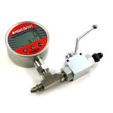 Nitrous Outlet Digital Inline Pressure Gauges 00-63016-4 Gauge, and Shut Off Valve for 4AN thumbnail 2